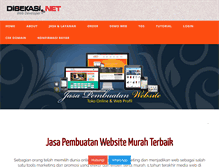 Tablet Screenshot of dibekasi.net